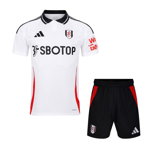 Camiseta Fulham Primera equipo Niño 2024-25